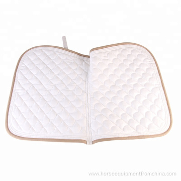 Polycotton Fish Pattern Saddle Pads